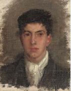 Henry Scott Tuke Portrait of Johnny Jackett oil painting reproduction